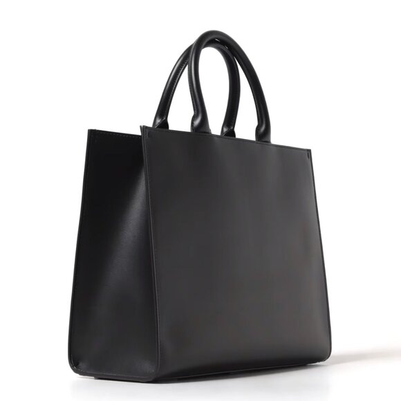 Dolce & Gabbana Beatrice DG Embossed Logo Calfskin Tote – Black - Picture 2 of 11